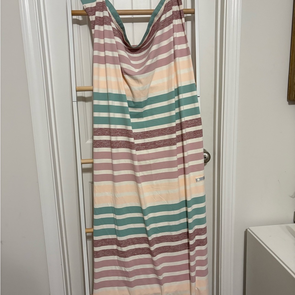 lululemon striped wrap scarf